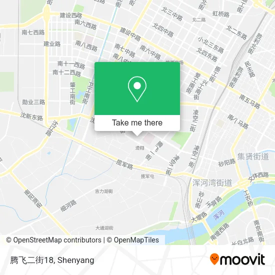 腾飞二街18 map