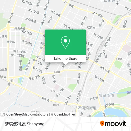 梦琪便利店 map