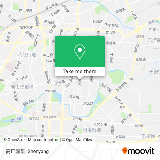 高巴童装 map