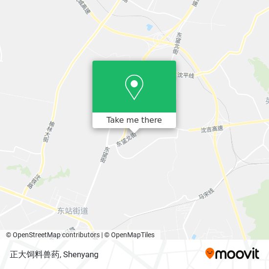 正大饲料兽药 map