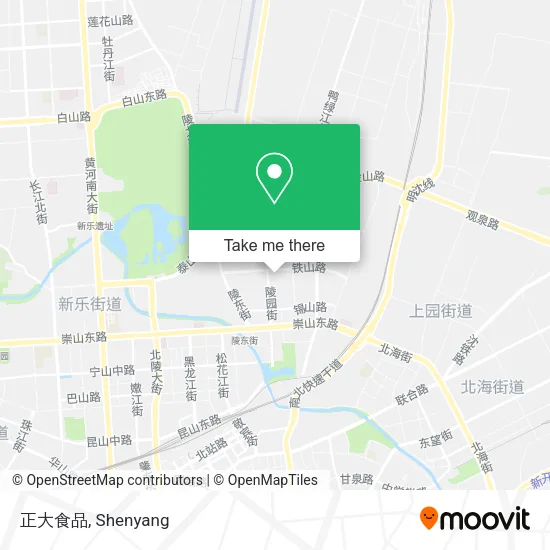 正大食品 map