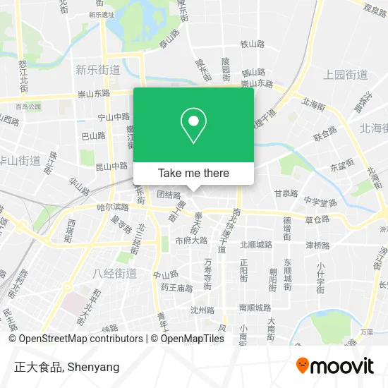 正大食品 map
