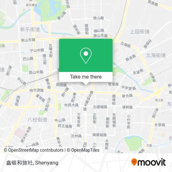 鑫银和旅社 map