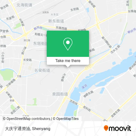 大庆宇通滑油 map
