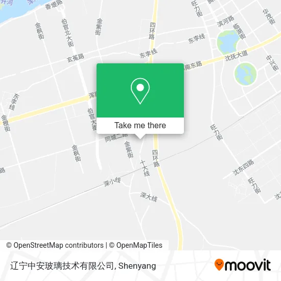 辽宁中安玻璃技术有限公司 map