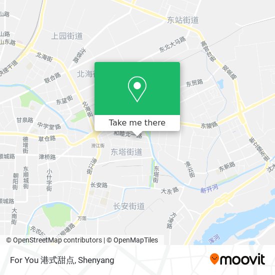 For You 港式甜点 map
