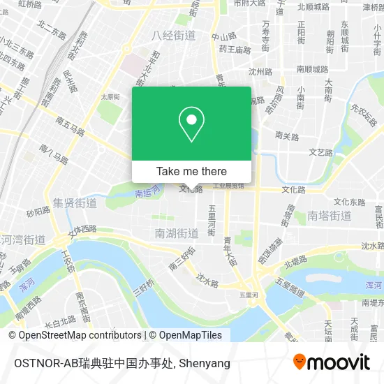 OSTNOR-AB瑞典驻中国办事处 map