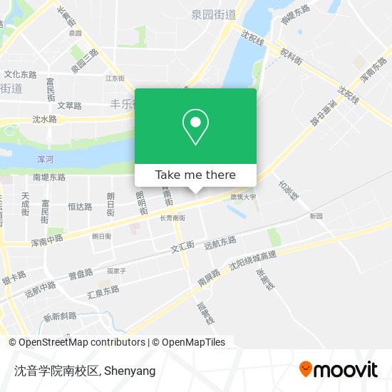 沈音学院南校区 map