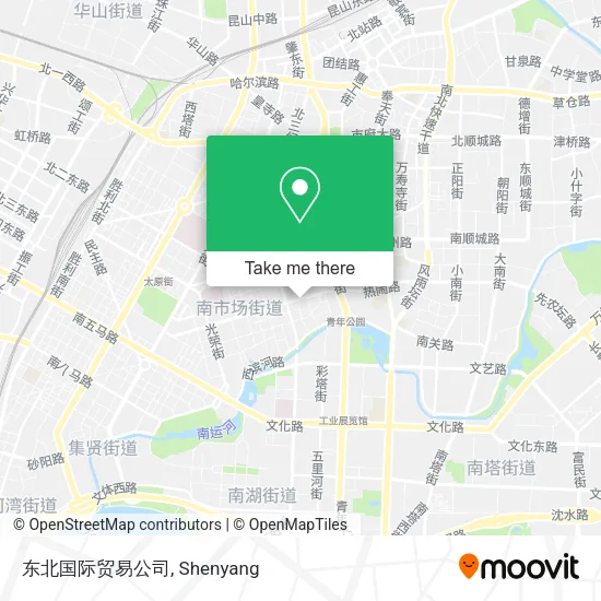 东北国际贸易公司 map