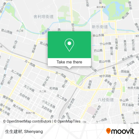 生生建材 map