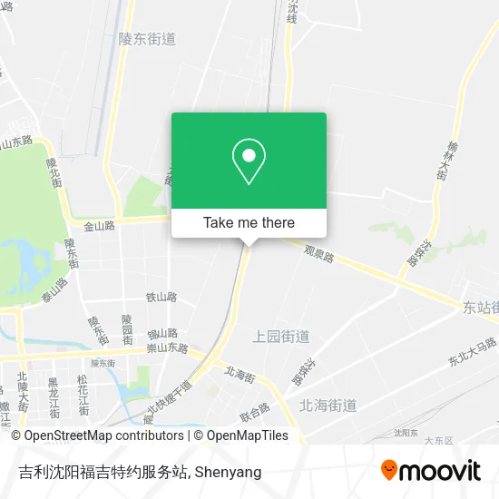 吉利沈阳福吉特约服务站 map