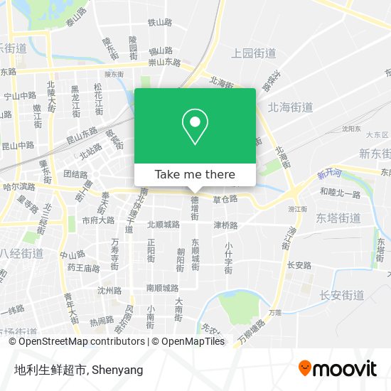 地利生鲜超市 map