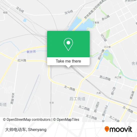 大帅电动车 map