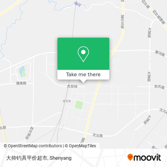 大帅钓具平价超市 map