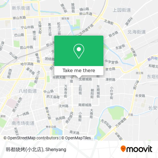 韩都烧烤(小北店) map