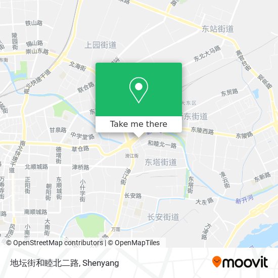 地坛街和睦北二路 map