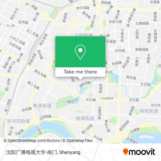 沈阳广播电视大学-南门 map