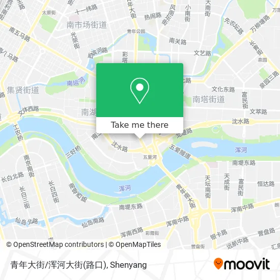 青年大街/浑河大街(路口) map