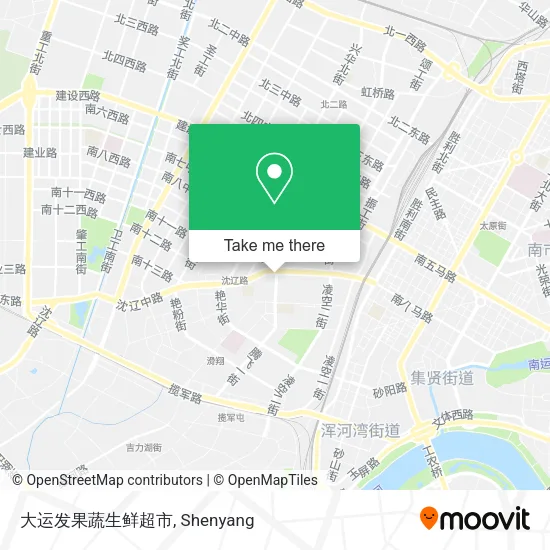 大运发果蔬生鲜超市 map