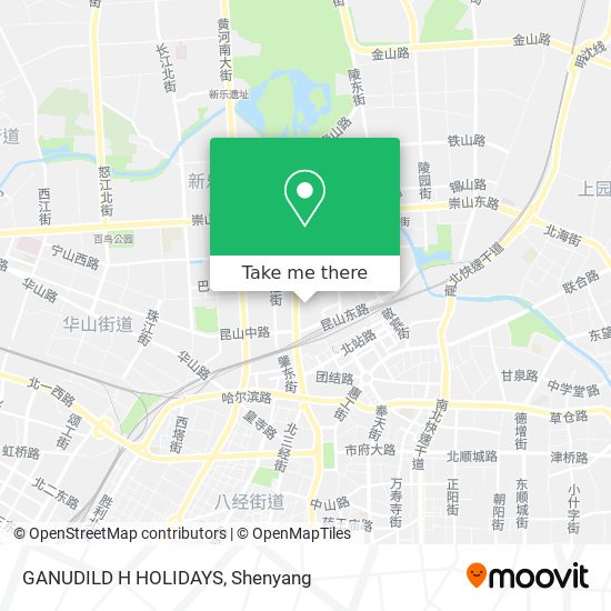 GANUDILD H HOLIDAYS map