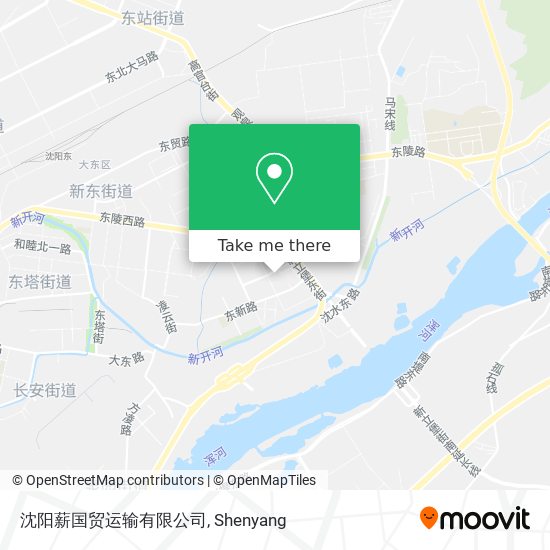 沈阳薪国贸运输有限公司 map