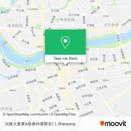 兴隆大奥莱A座奥特莱斯东门 map