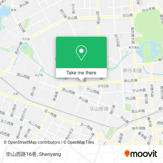 崇山西路16巷 map