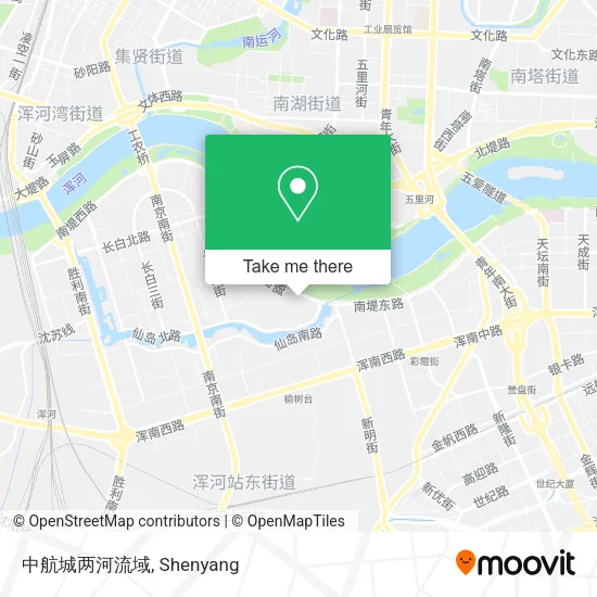 中航城两河流域 map