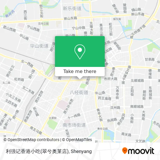 利强记香港小吃(翠兮奥莱店) map