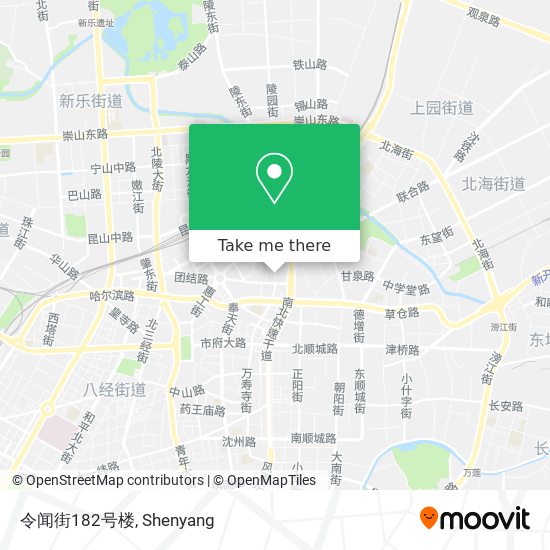 令闻街182号楼 map