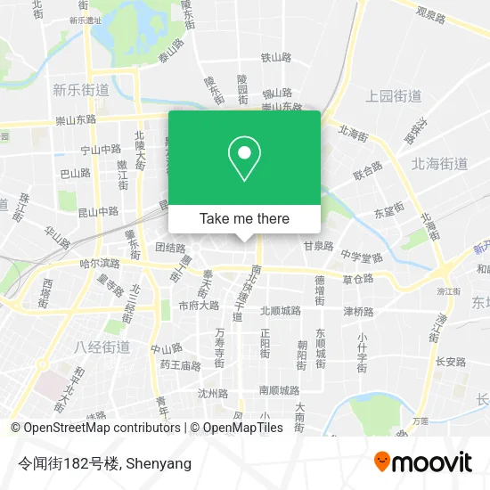 令闻街182号楼 map