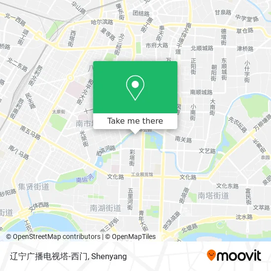 辽宁广播电视塔-西门 map