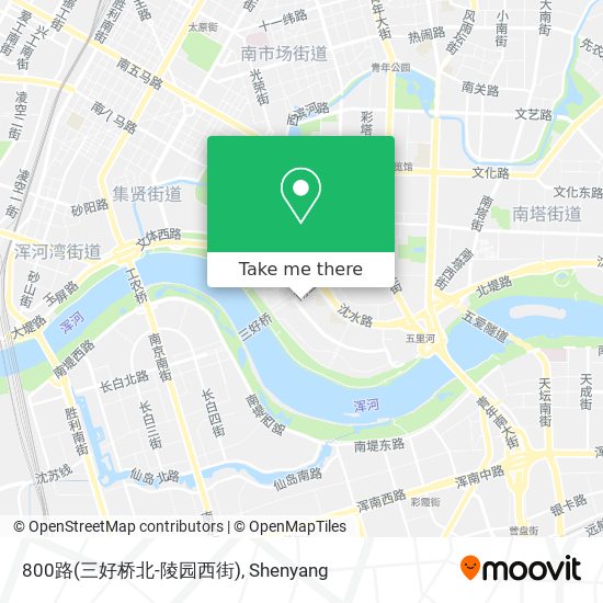 800路(三好桥北-陵园西街) map