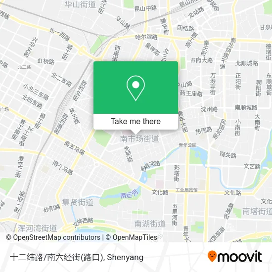 十二纬路/南六经街(路口) map
