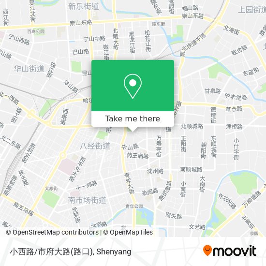 小西路/市府大路(路口) map