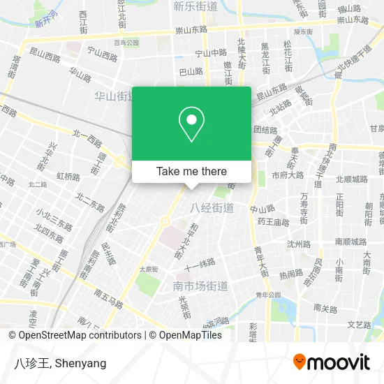 八珍王 map