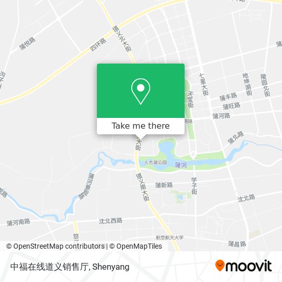 中福在线道义销售厅 map