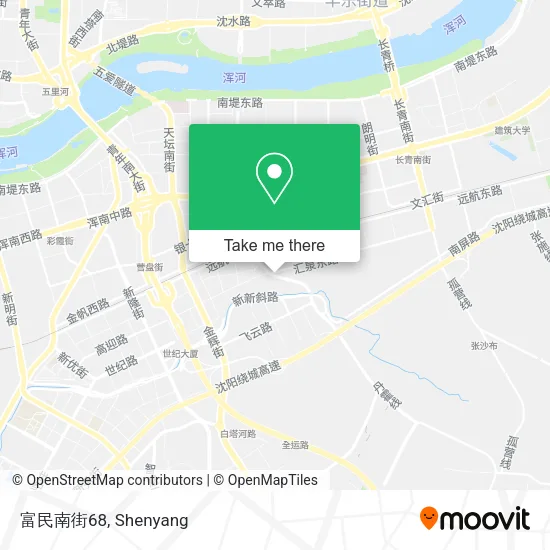 富民南街68 map
