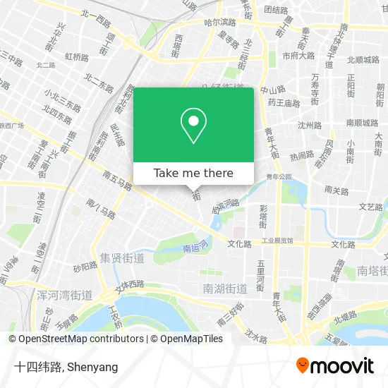 十四纬路 map