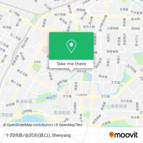 十四纬路/会武街(路口) map