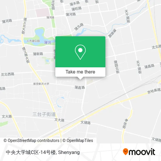 中央大学城C区-14号楼 map