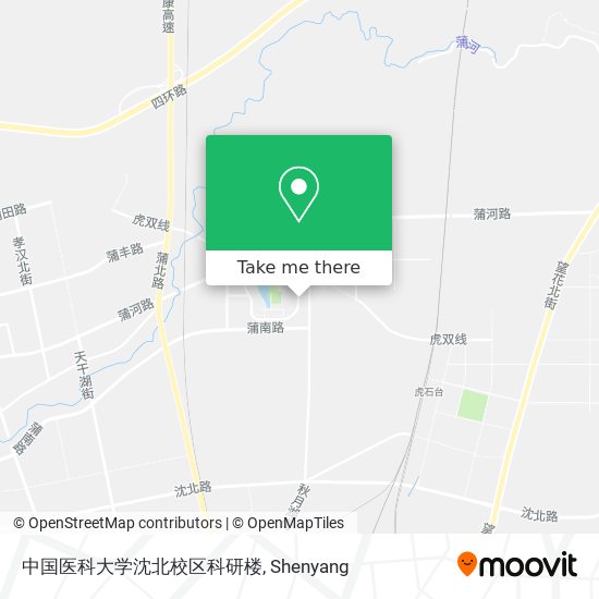 中国医科大学沈北校区科研楼 map