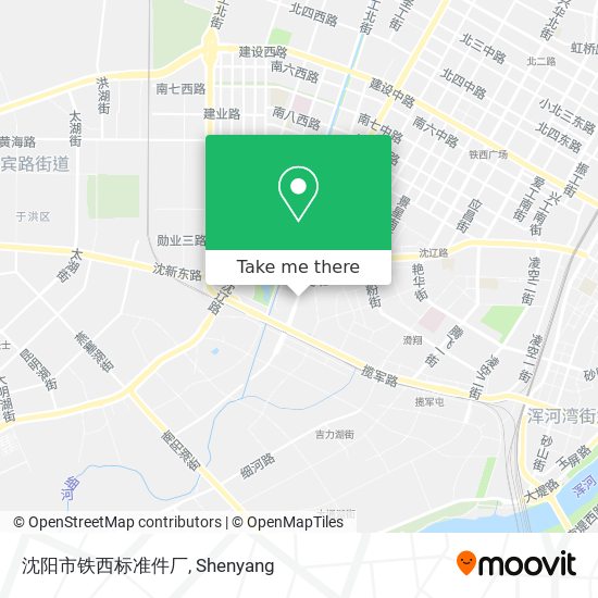 沈阳市铁西标准件厂 map