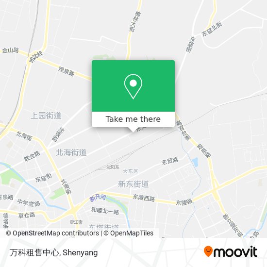 万科租售中心 map