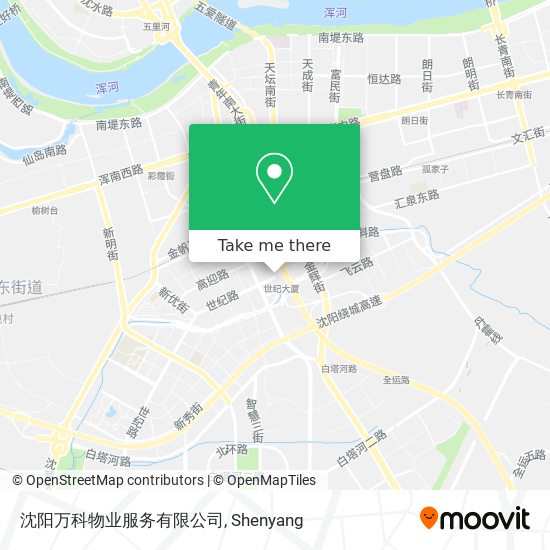 沈阳万科物业服务有限公司 map