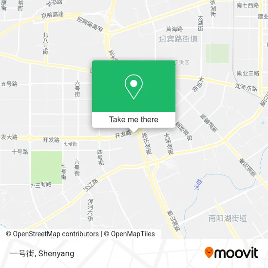 一号街 map