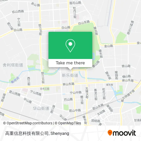 高重信息科技有限公司 map