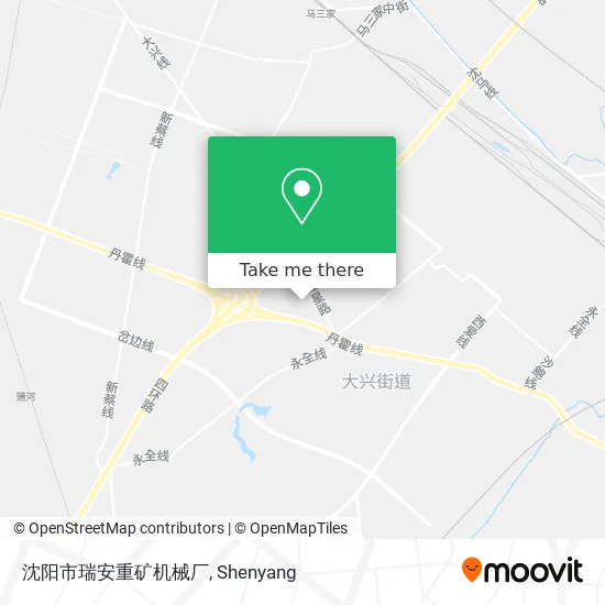 沈阳市瑞安重矿机械厂 map