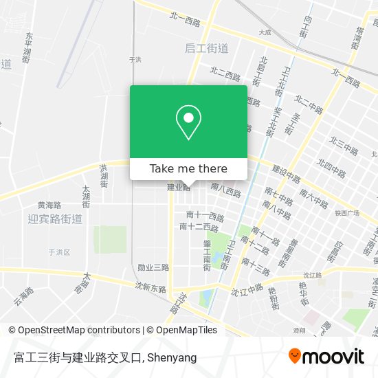 富工三街与建业路交叉口 map