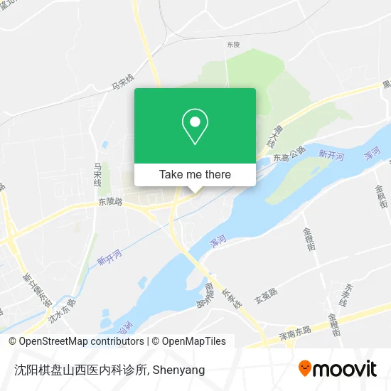 沈阳棋盘山西医内科诊所 map